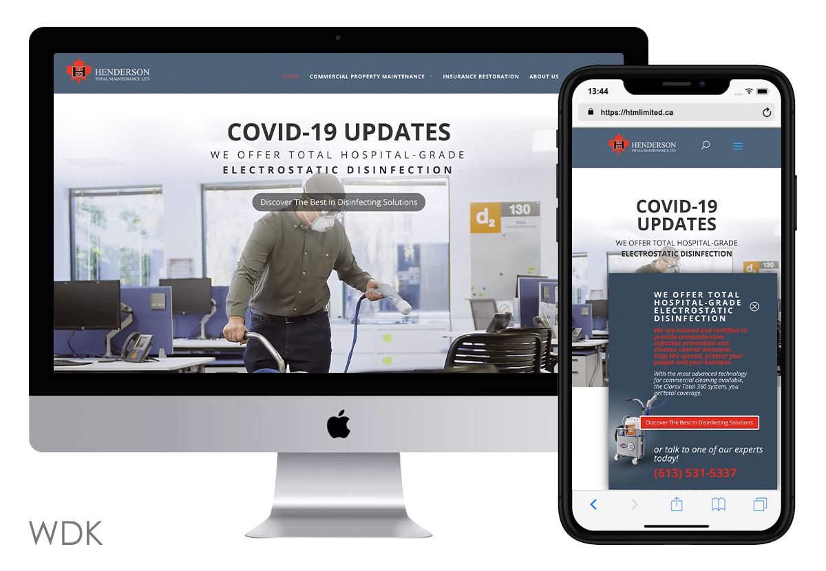 Henderson Total Maintenance new portfolio site