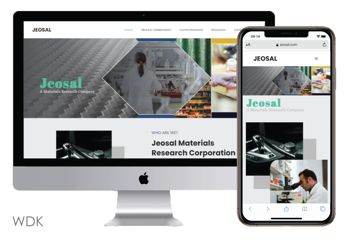 web design project preview