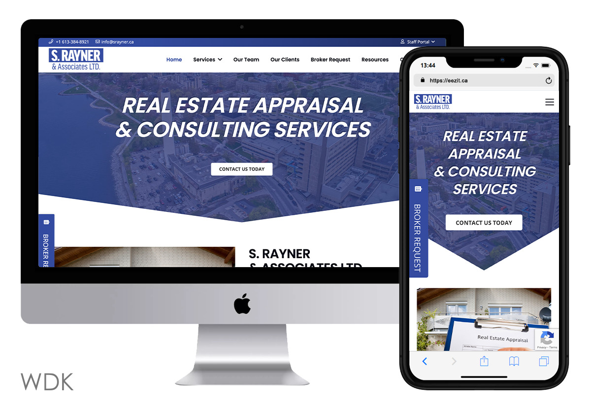 s rayner new portfolio site