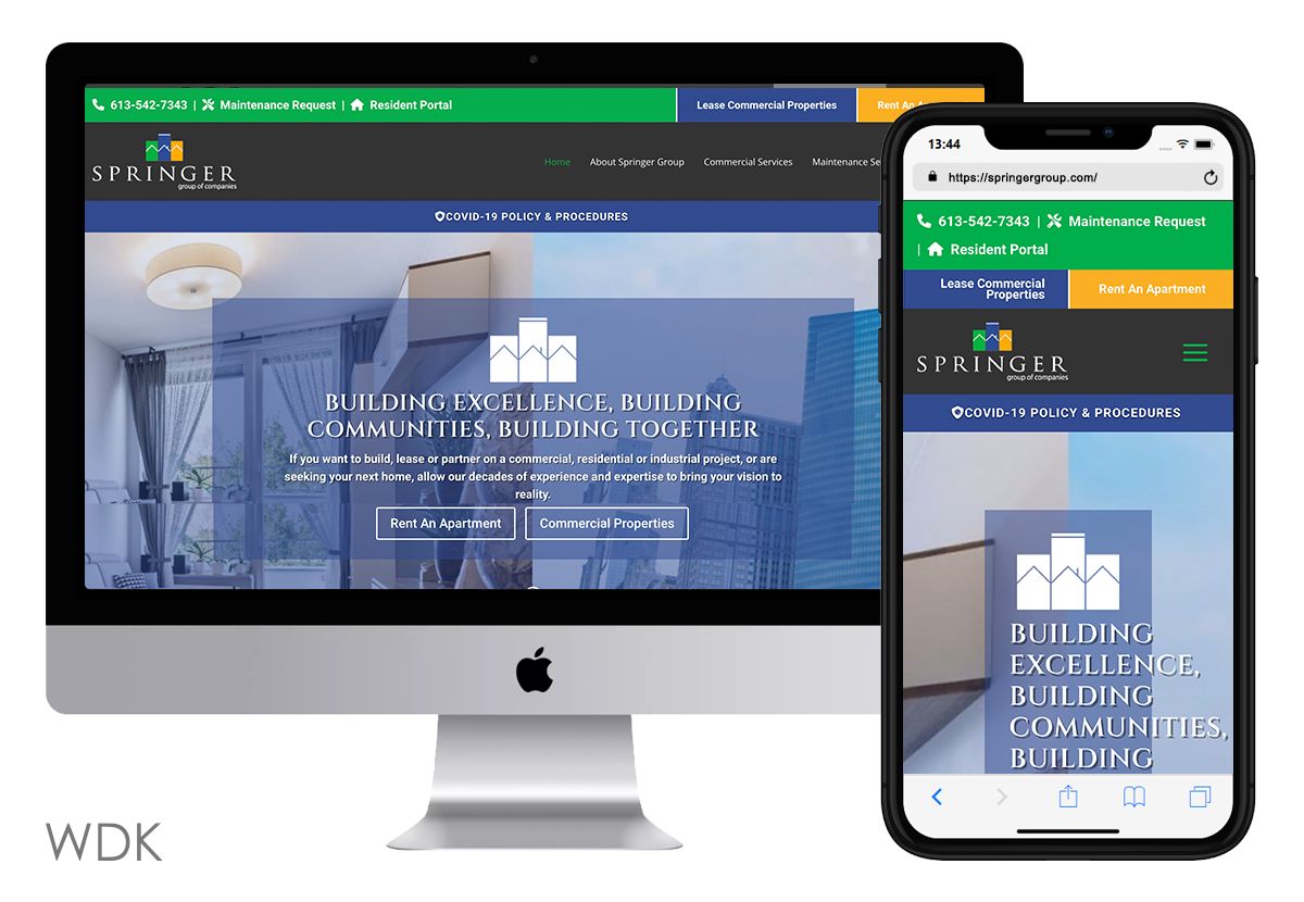 the springer group new website